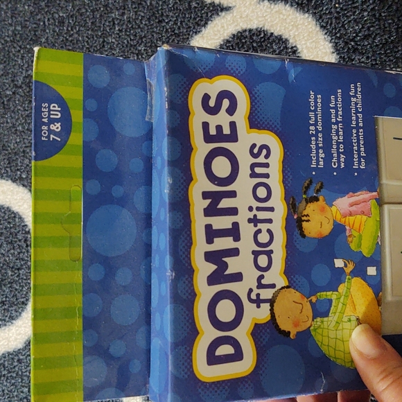 Learning Playground Dominoes Fractions Game - New! - Picture 3 of 11